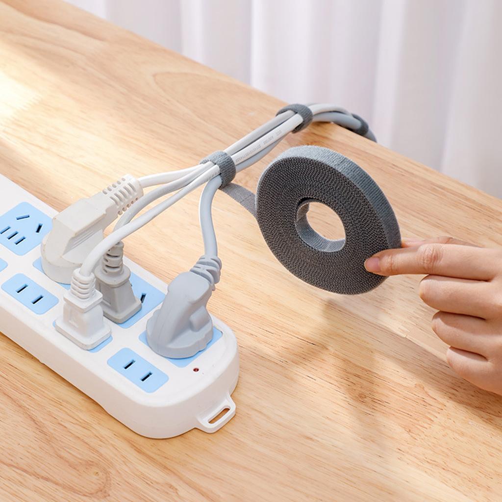 Hook and Loop Heavy Duty Securing Straps Tearable Reusable Fastening Cable Ties for Cable Tidy Wire