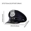 Cappello da Poliziotto per Bambini Novità Poliziotto Agente di Polizia Cappello da Poliziotto per Regali Palcoscenico Festa Oggetti di Scena Gioco di Ruolo Vacanza
