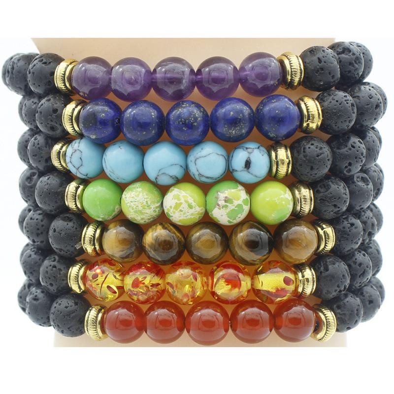 Volcanic Stone Lava Bracelets - Multiple Colors Available