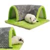 Removable Mat Guinea Pig Hideout Breathable Hamsters Playing Playground Pets Cave Tubes  Kitten