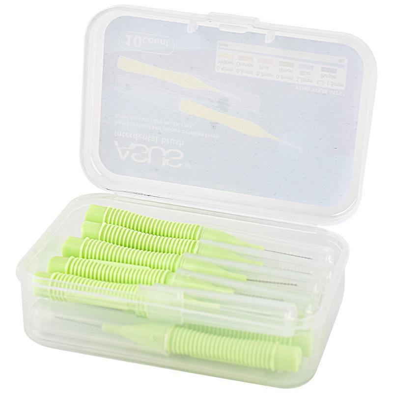 ASUS Aisel Orthodontic Interdental Brush - Straight Type for Gap Cleaning and Teeth Correction