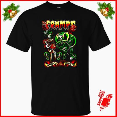 The Cramps Can Your Pussy Do the Dog Black Men S234XL Tshirt FN125 Unisex T-Shirt