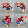One Piece Luffy Sitting Pose Pvc Figure With Collectible Display For Anime Fans
