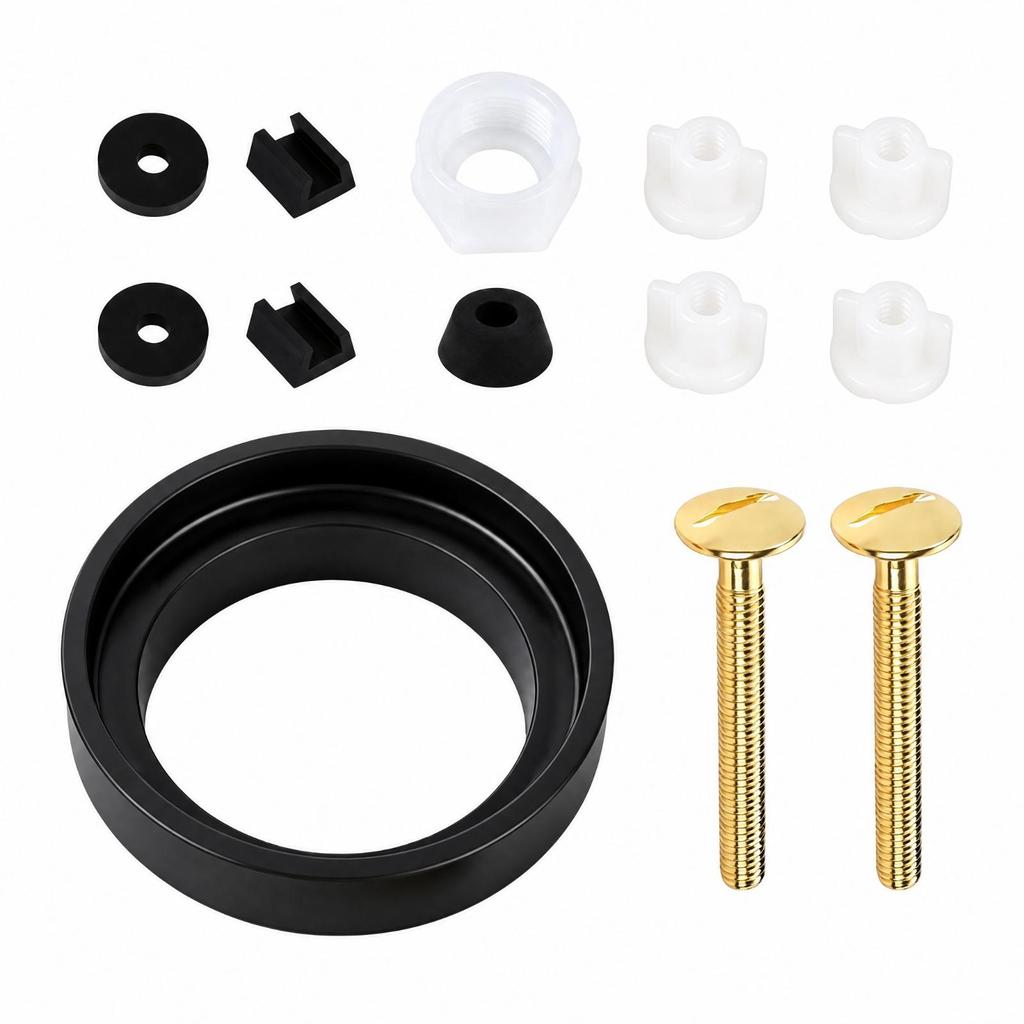DIY Toilet Tank-to-Bowl Fastening and Gasket Kit AllComplete Universal
