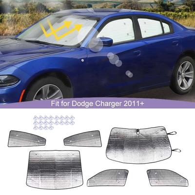 Kryt na čelní sklo auta Sluneční clona na okno Skládací sluneční clona Kryt Vhodný pro Dodge Charger 2011 nahoru Příslušenství pro interiér auta