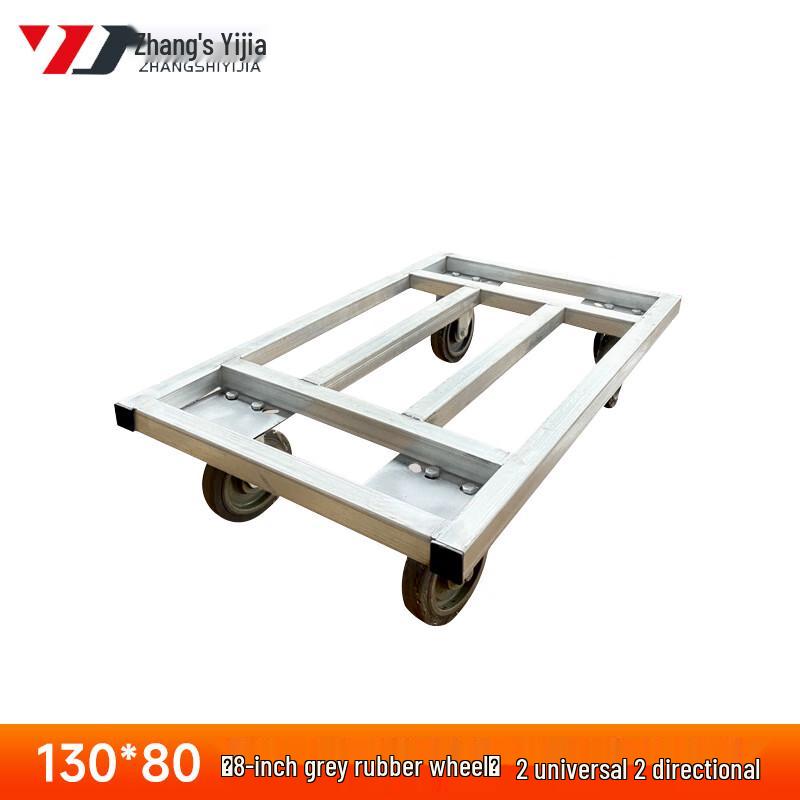 Heavy-Duty Galvanized Platform Cart