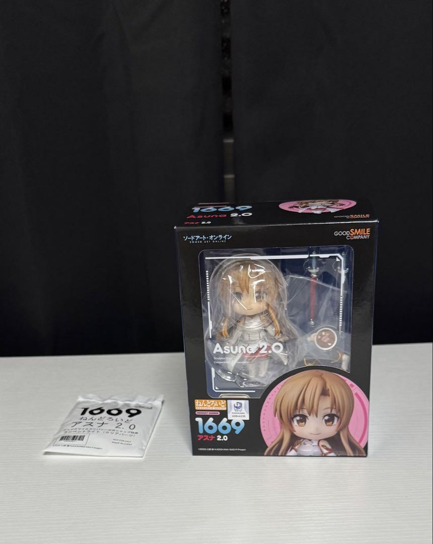 

[USED] Nendoroid Asuna 2.0 Sword Art Online with bonus