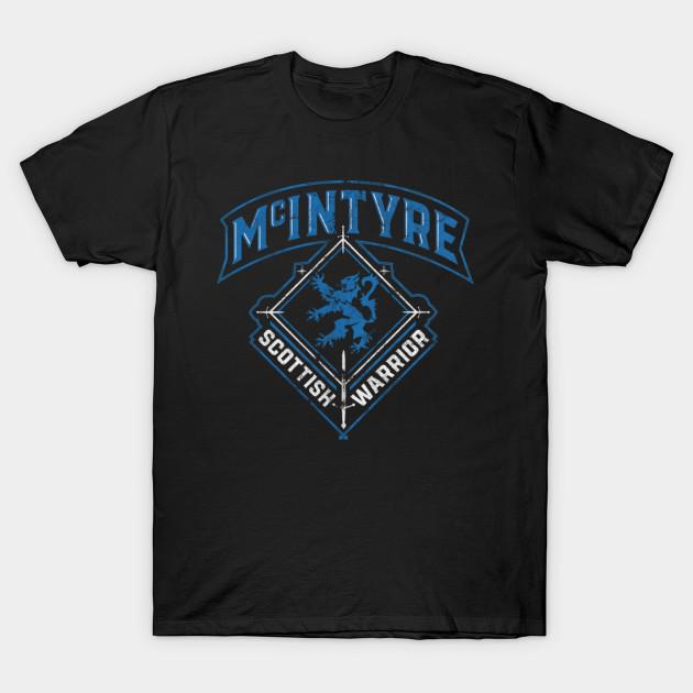 Men Black Print T-shirt Drew Mcintyre Scottish Warrior Logo No-Cut Transfer Paper Print Cotton Tshirt S чёрный