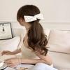Korean Style High End Polka Dot Wings Banana Clip Women'S Hair Accessories Satin Fabric Hair Clips For Women Back Of Head