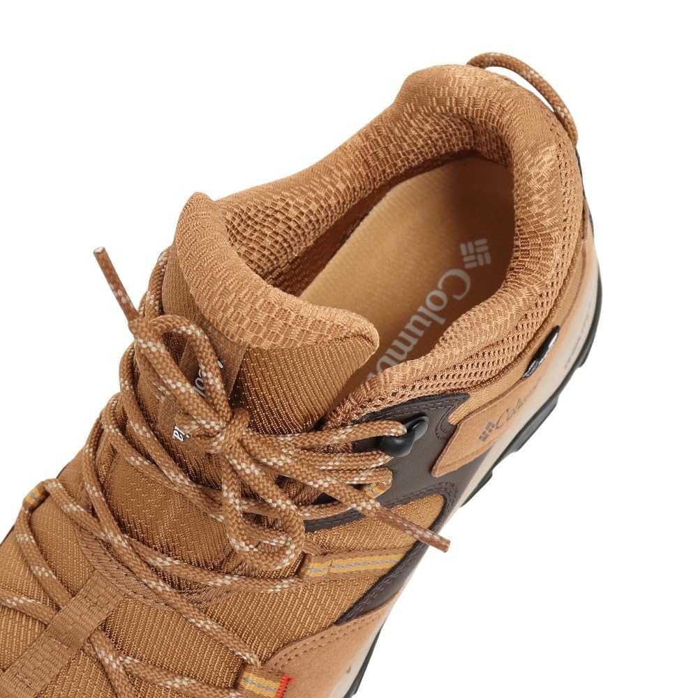 Columbia Saber Five Low OutDry Elk Trekking Hiking YL4134 Waterproof Shoes, Boots, 286, Beige, (Beige/Size 23.0/Women's)