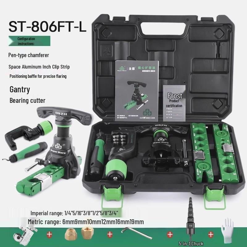 Sage Expander ST-806FT Air Conditioner Copper Pipe Flaring Tool Set