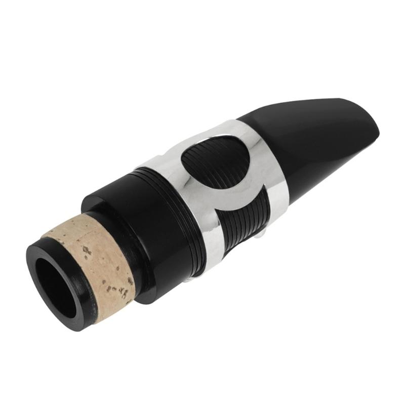 Clarinet Mouthpiece Kits Clarinet Blowing Head with Ligature,one Reed and Plastic Cap Replacement Clarinet Accessories