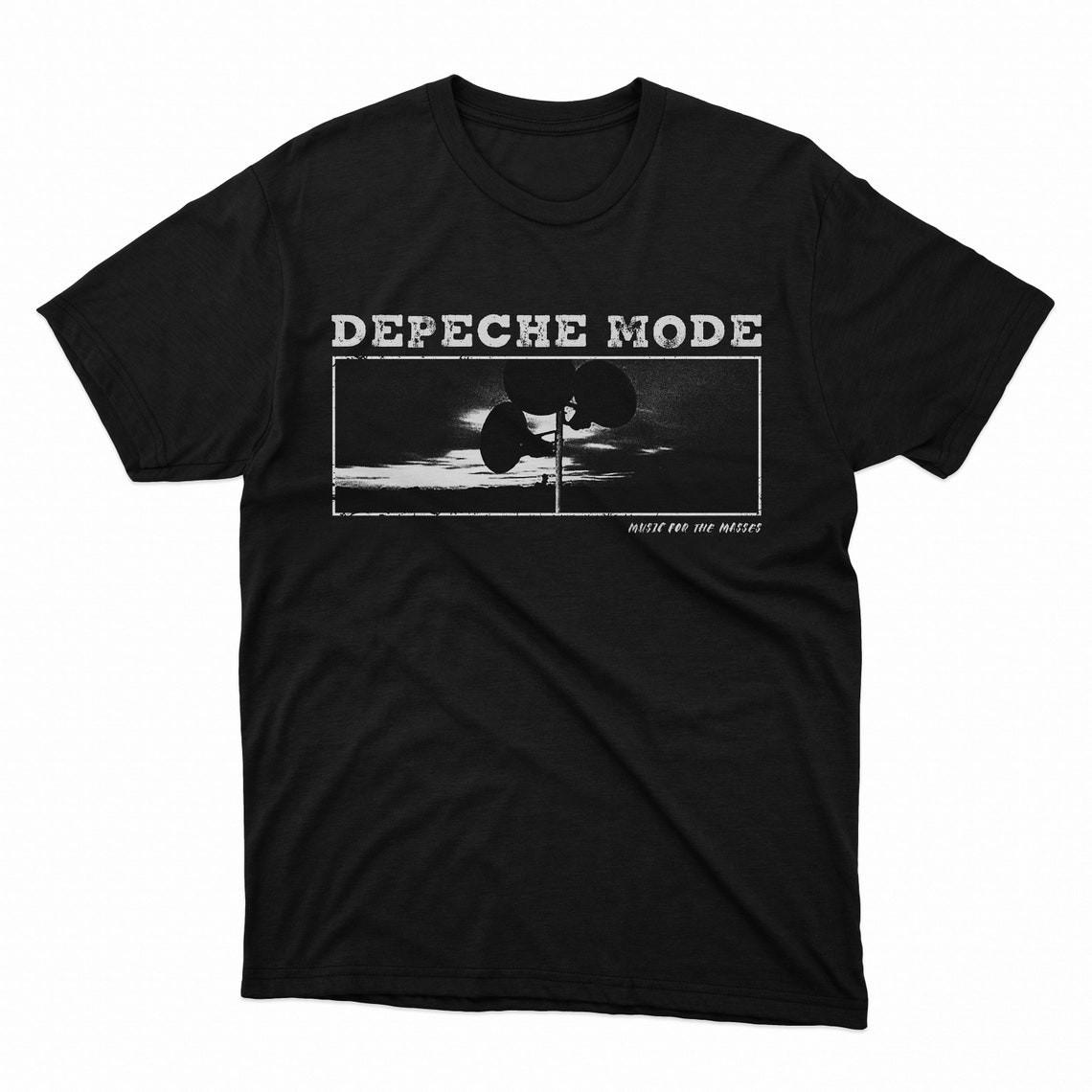 Футболка Depeche Mode Music For The Masses, Eurythmics, Gary Numan, New Order, Orch M