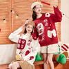 New autumn and winter lazy wind over red knitted sweater loose round neck milk whirring soft waxy festive pullover sweater