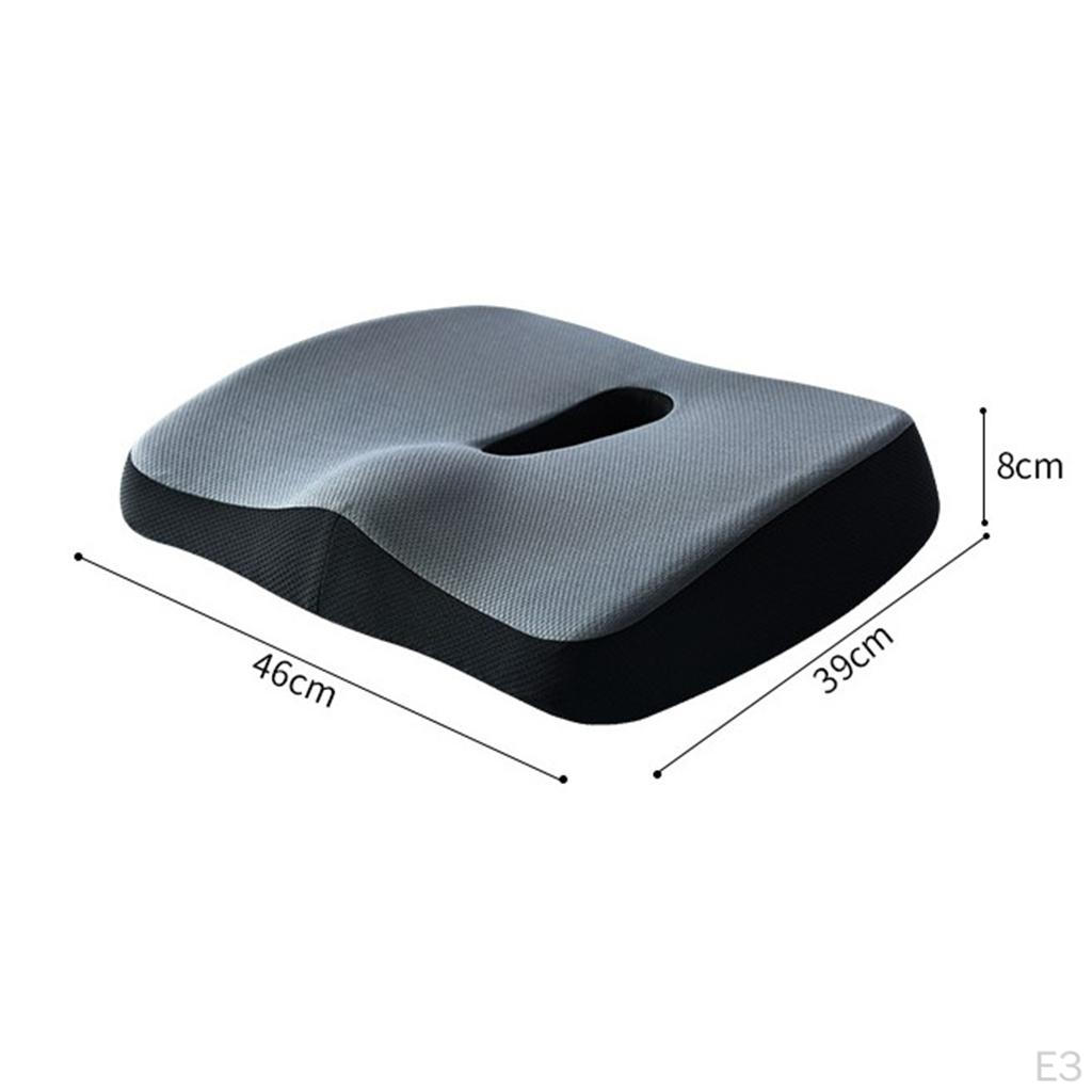 Ergonomic Memory Foam Seat Cushion for Improved Posture and Comfort