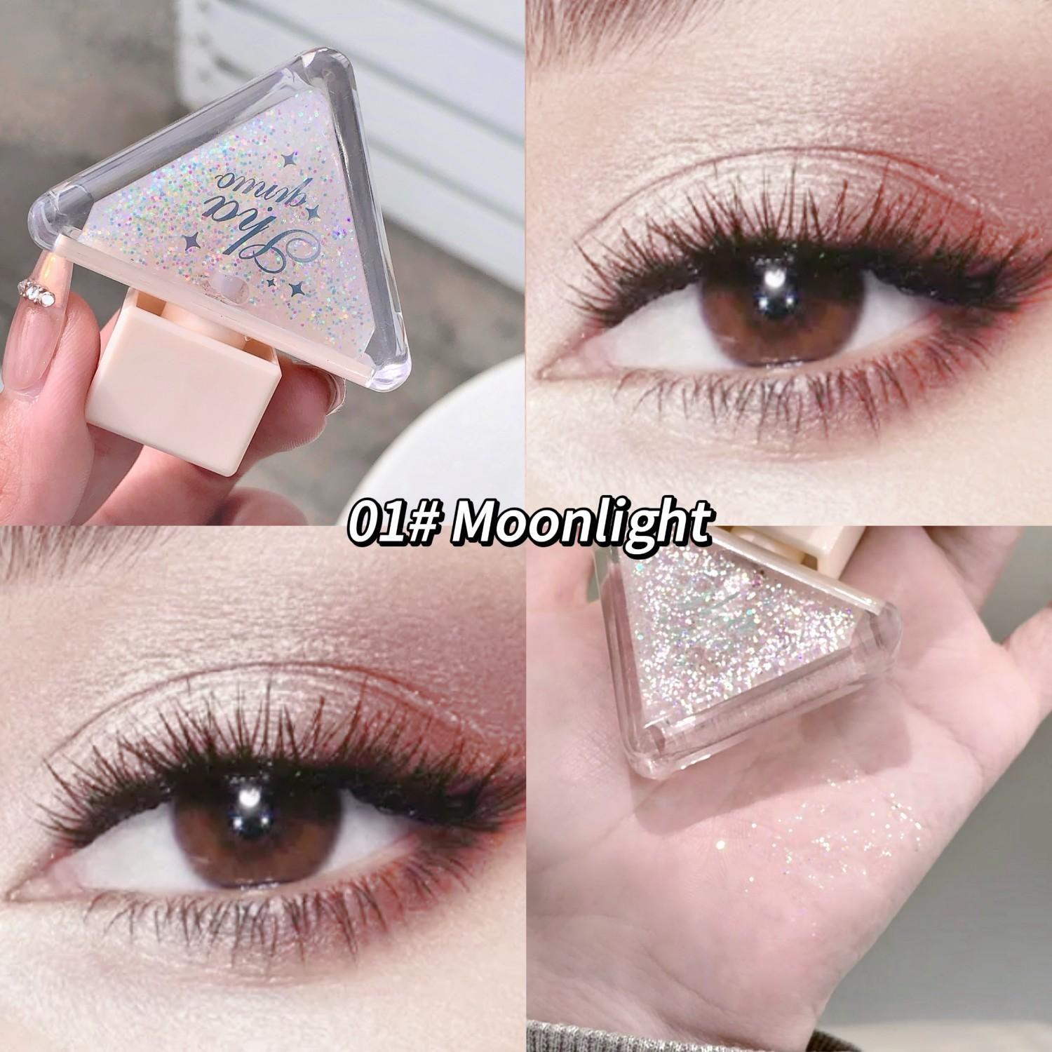 

SHAQINUO Блестящие и красочные жидкие тени для век