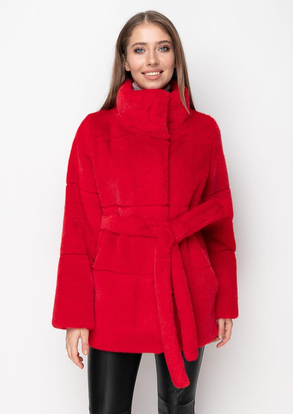 

Екошуба Samange XXL червоний