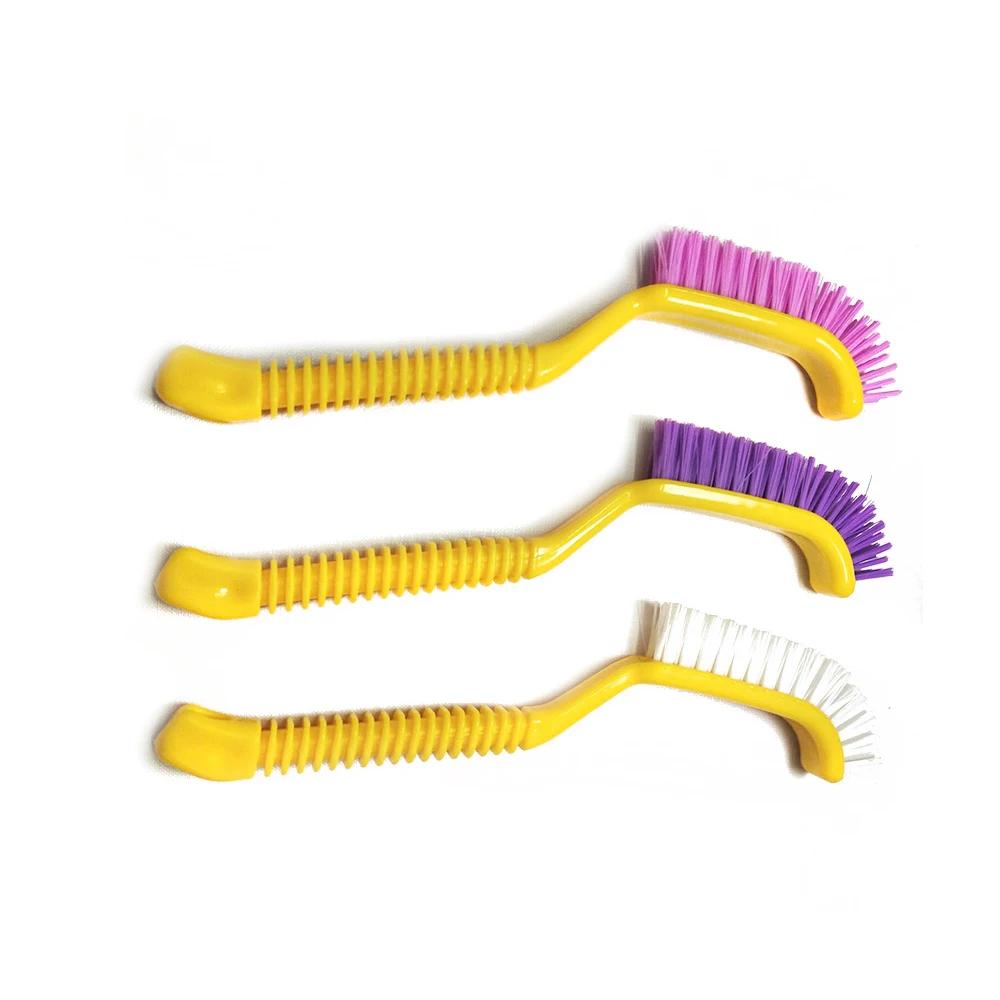 1Pc Car Brushes with Hook for Auto Interior Cleaning Tool Door Slot Dead Corner Wheel Cleaner Universal Car Detailing Brush
