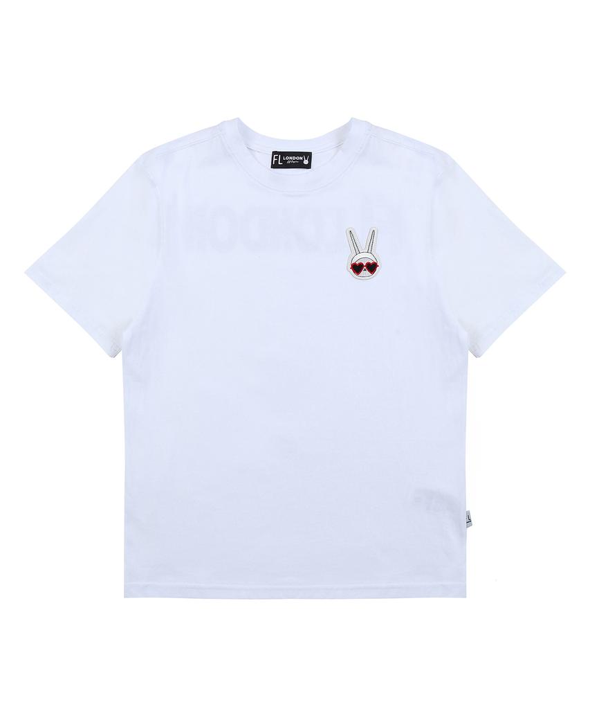 Pipilapin Women'S Small Wappen Logo Basic Short Sleeve T-Shirt/Fm9Wts14F Pink