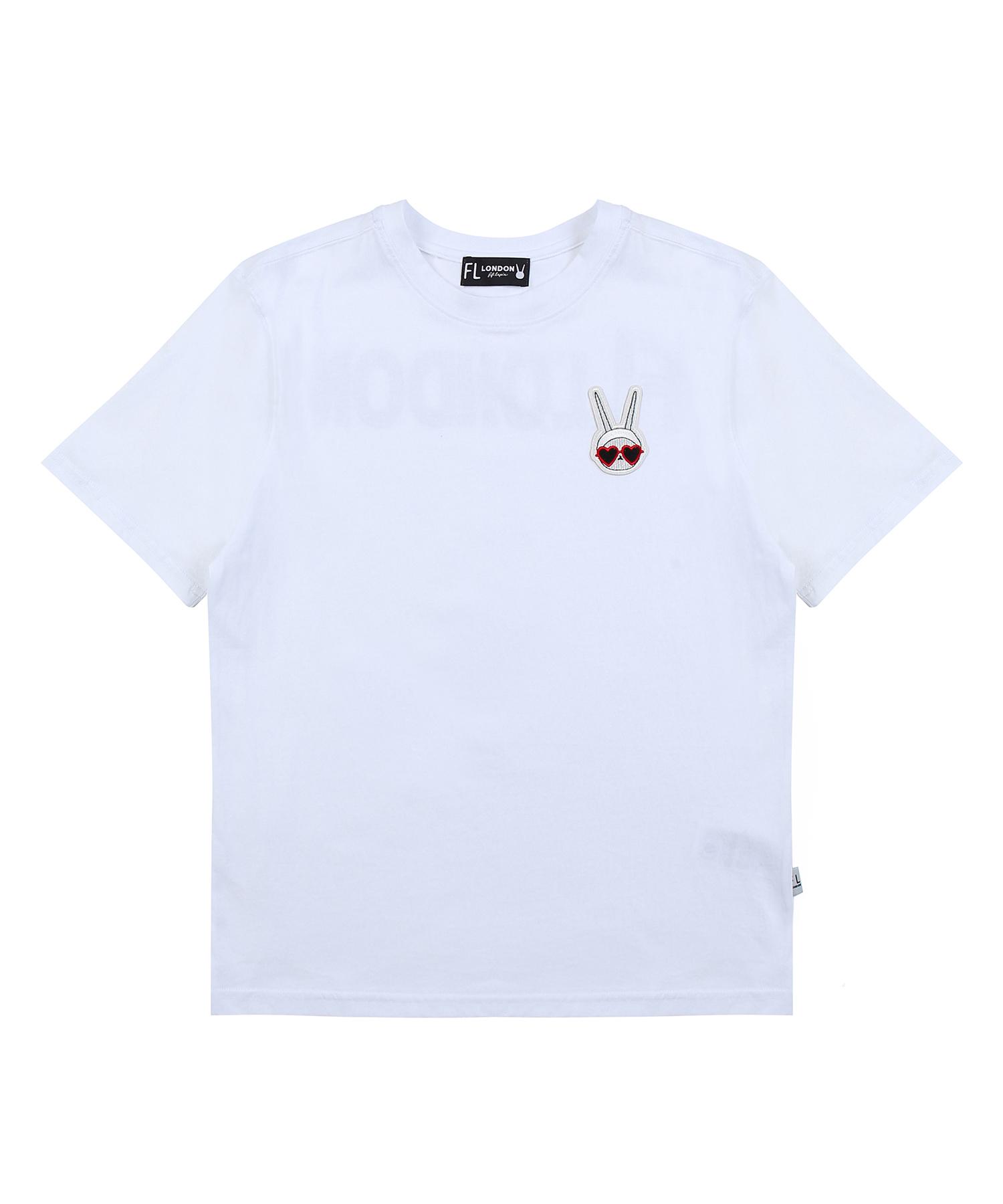 Pipilapin Women S Small Wappen Logo Basic Short Sleeve T-Shirt/Fm9Wts14F White Free