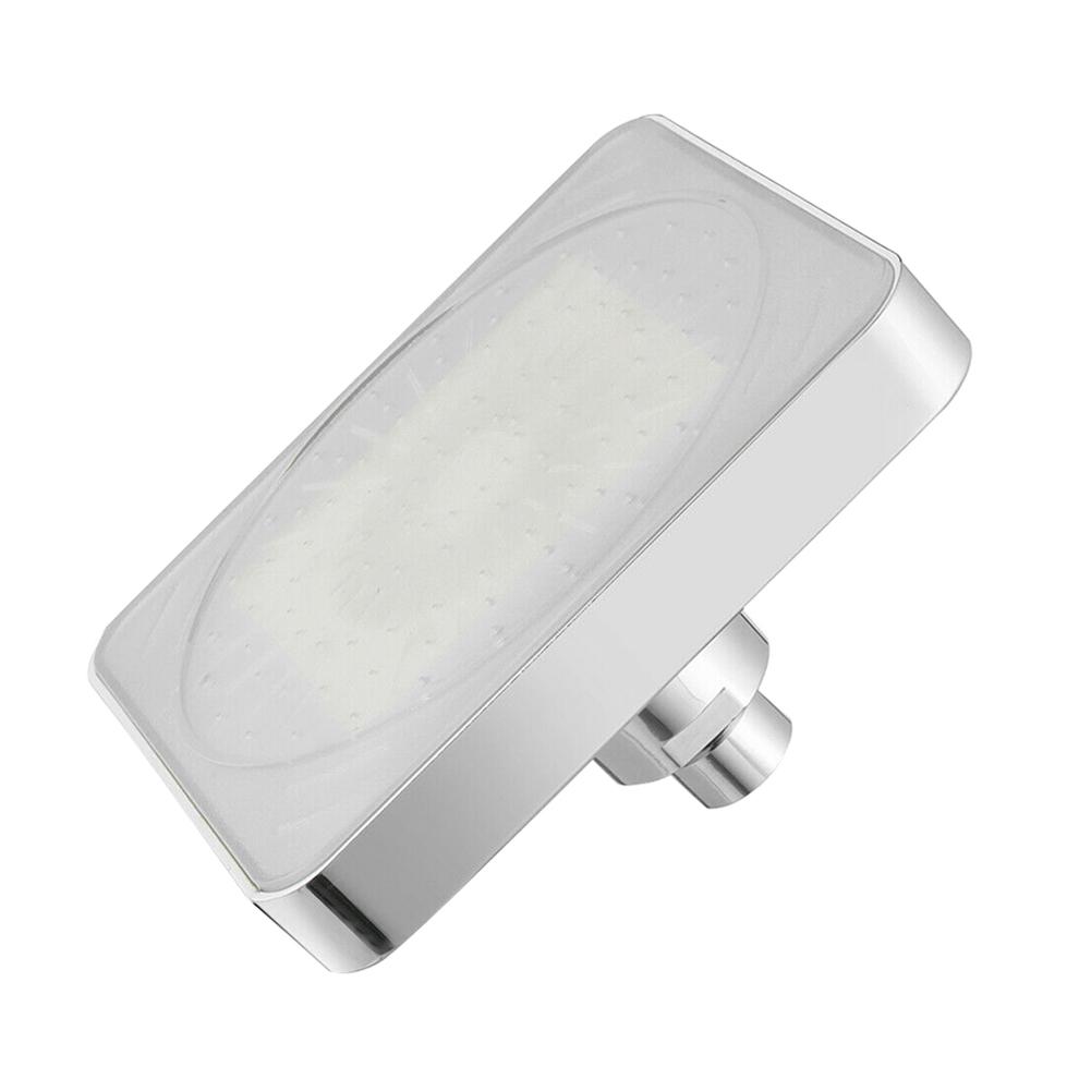 Automaticky měnící se 7 barev Koupelnové LED světlo Čtvercová sprchová sprchová hlavice