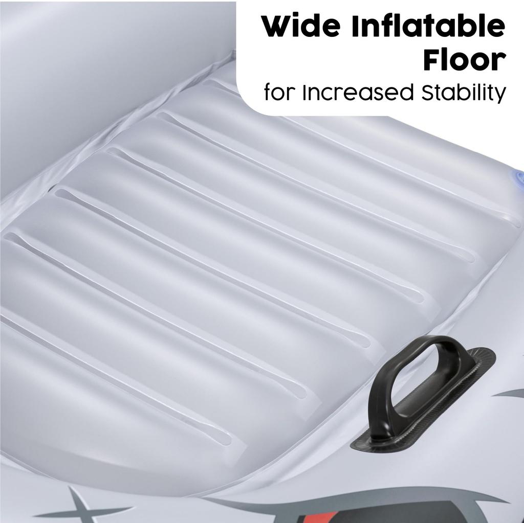 Bestway Rangs 117 109cm Žralok Venture Koloběžka Plovák s hmotností 45kg pro vodní zábavu 42073 × Voda, Kapacita, Děti, Pláž, Bazén,
