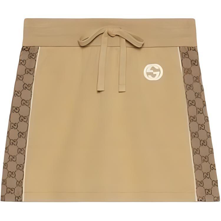 Gucci SS24 Casual Short Skirts Women's Camel 773743-XJF8U-2275