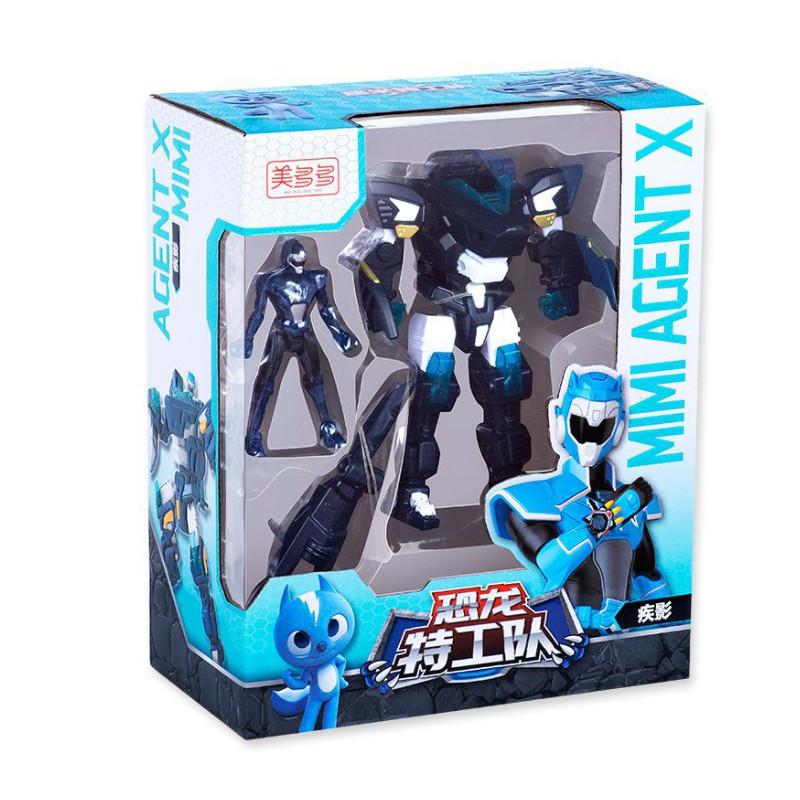 Mini Force X Dinosaur Transformers Toy For Kids With Handoperated Deformable Robot Model