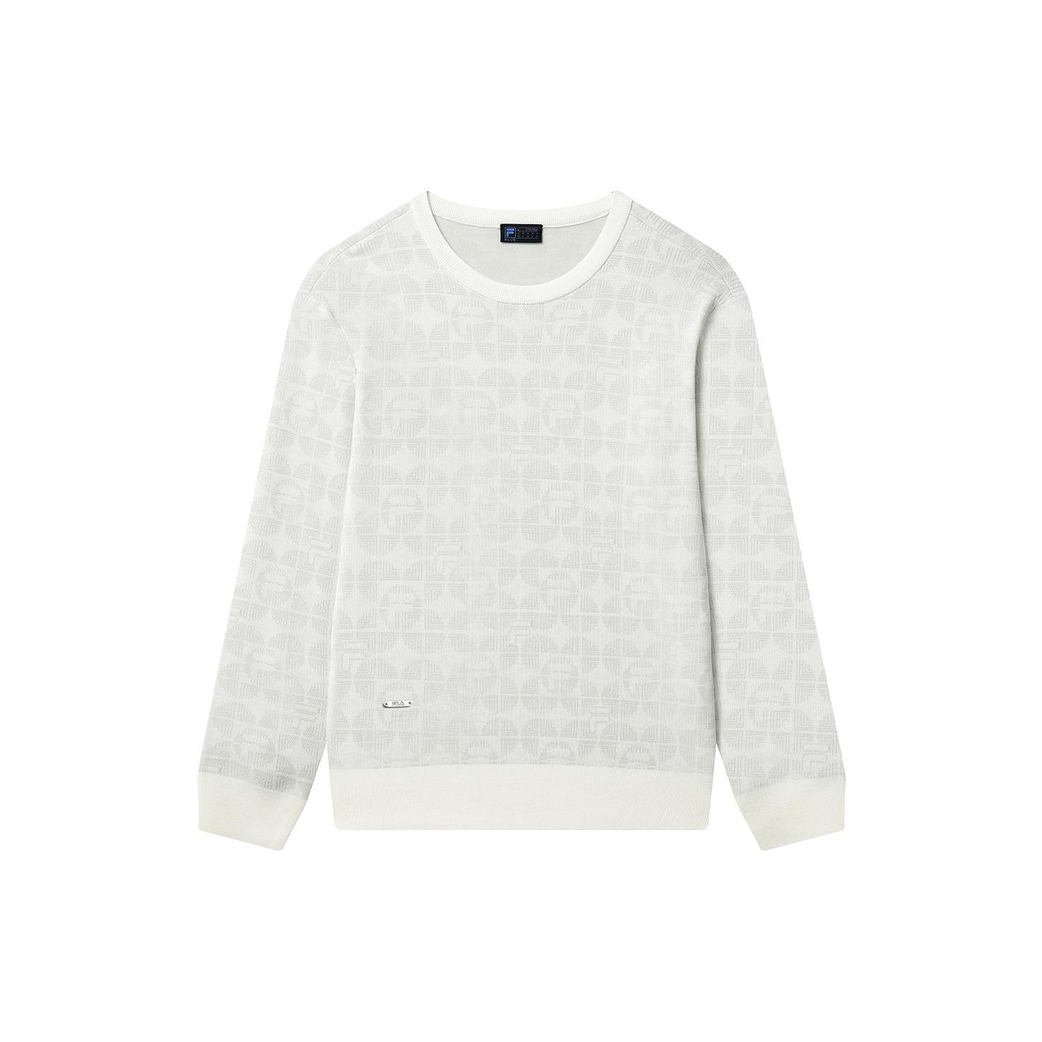 

New FILA Knitwear Men s Cloud White F11M312402F-WT XXL