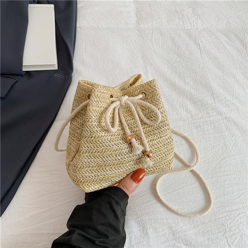 

Niche messenger bag trend fashion simple bucket bag women 2024 summer new casual shoulder bag women хакі
