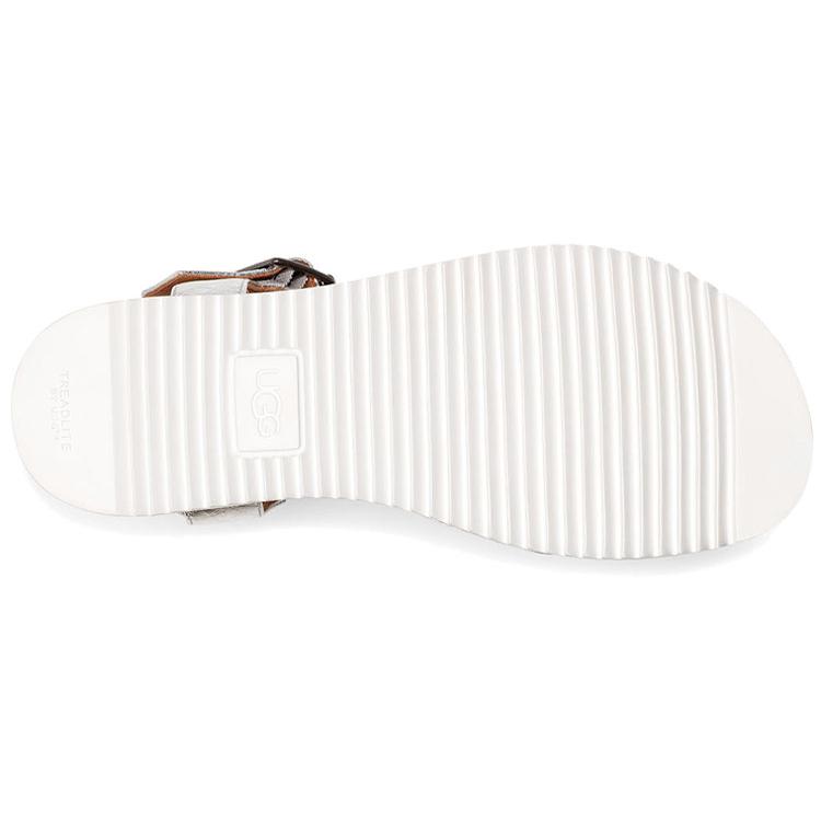 UGG Sandalia Metálica Zoie para Mujer 1116390-SLVR