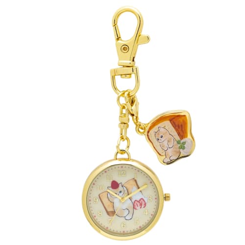 

Fieldwork Women s Analog Keychain Watch, Yellow, mofusand MSD003-2