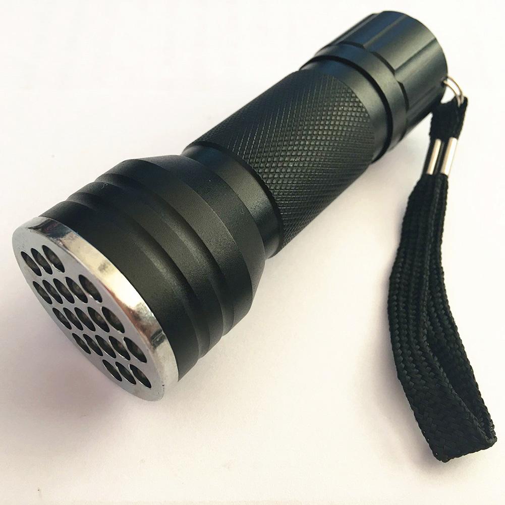 Portable LED UV Flashlight Mini Expert Jade Torch 395nm for Fluorescence Detection