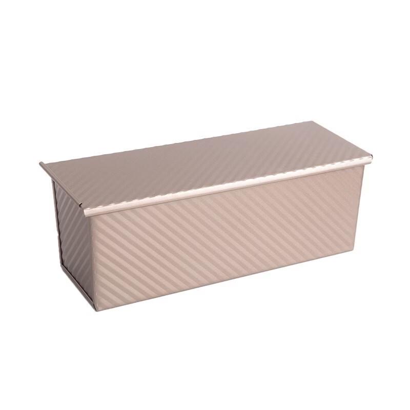 MDNG Carbon Steel Non-stick Toast Bread Loaf Pan with Lid