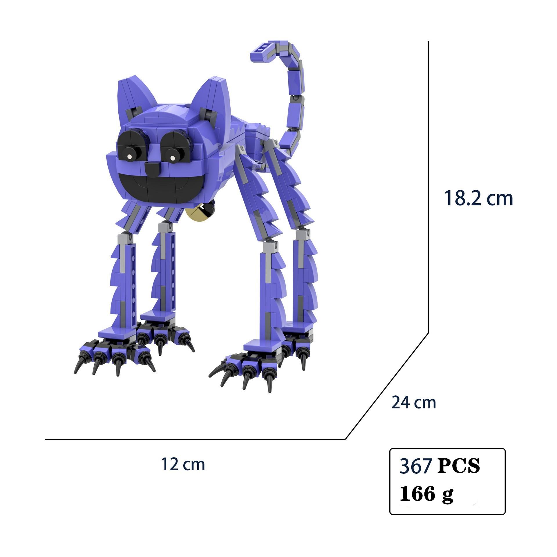 

2024 Улыбающиеся зверюшки Детский кубик пластиковый игровой конструктор для подростков и детей