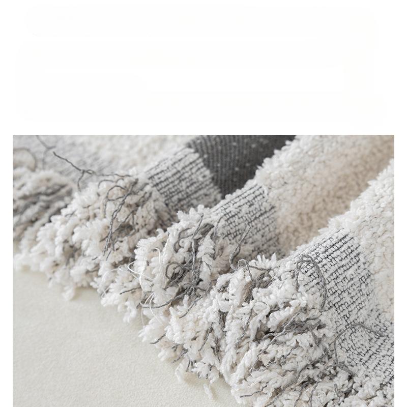 Modern Simple Four Seasons Universal Sofa Towel Retro All-Inclusive Non-Slip Cushion Chenille Living Room Sofa Cushion Cover Cloth