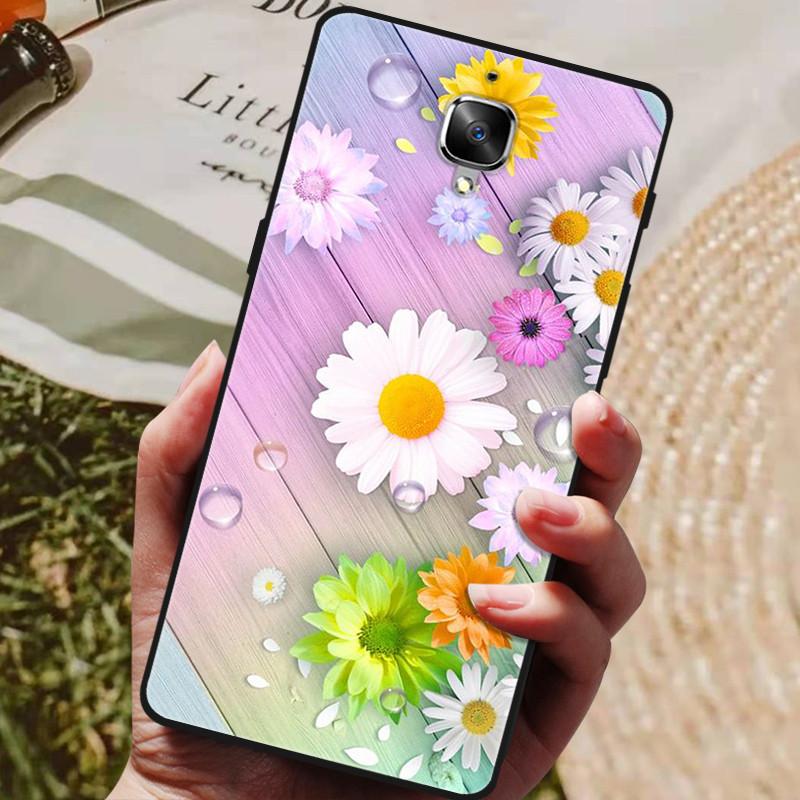 For OnePlus 3T Case Silicon Back Cover Phone Case for OnePlus 3T 3 T Cases Soft bumper coque One Plus 3 OnePlus3 T Fundas TPU