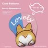 EXCO (EXCO) Corgi Silicone Mouse Pad Wrist Rest, Large Thick Cute Anime Cartoon Wrist Support Mouse Pad, Mouse Pillow Wrist Pad Gaming Desk Mat 14794
