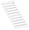 WMB Marking Mat, As a Card, with Print, 1 ... 50 (2x), with Possibility