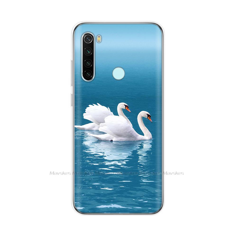 For Xiaomi Redmi Note 8T 8 T Case Silicone Painting Soft TPU for Xiaomi Redmi Note 8 Pro Note8 8T Global Case Cover Fundas Coque