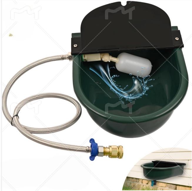 

Automatic Livestock Water Bowl with Float Valve for Cattle, Dogs, Goats, and Sheep