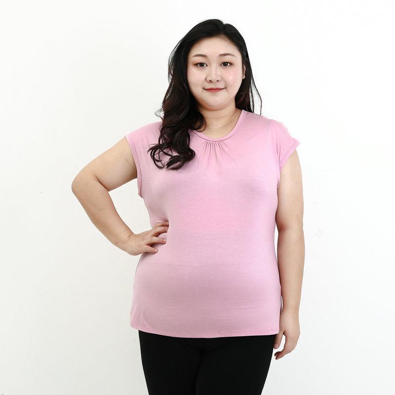 Women's Large Size Loose Modal Sleeveless Top for Spring/Summer