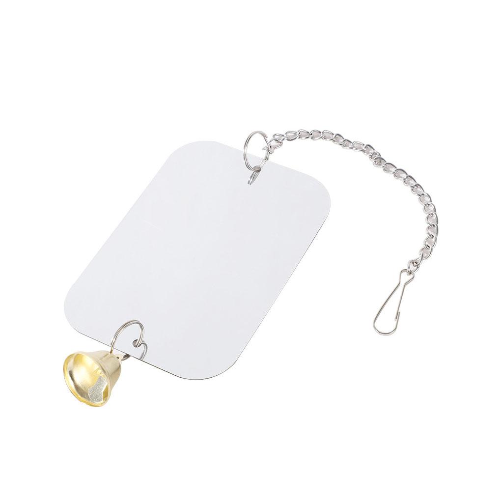 

Акриловое подвесное зеркало для домашних животных, портативное очаровательное двухстороннее балконное расслабляющее развивающее интерактивное животное, игрушка, подарок на день рождения