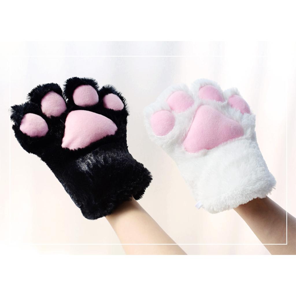 1Pc Kitten Kitty for Cat Bear Paw Glove Cosplay Costume Accessories for Adult