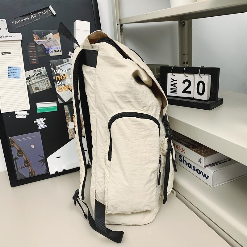 Однотонная школьная сумка для школьников — фото 10