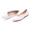 Soft Soled Work Shoes Women's Black Pointed Flat Shoes Shallow Comfort Casual Shoes Luxury Designer Footwear Zapatos De Mujer 43