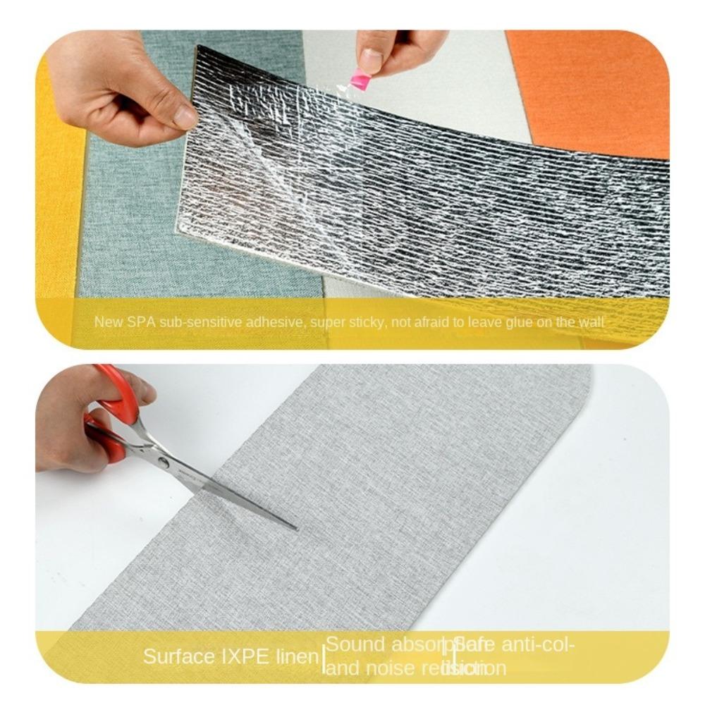 Moisture Resistant Wallpaper Self-adhesive Wall Decoration New Cushion  Kids Bedroom