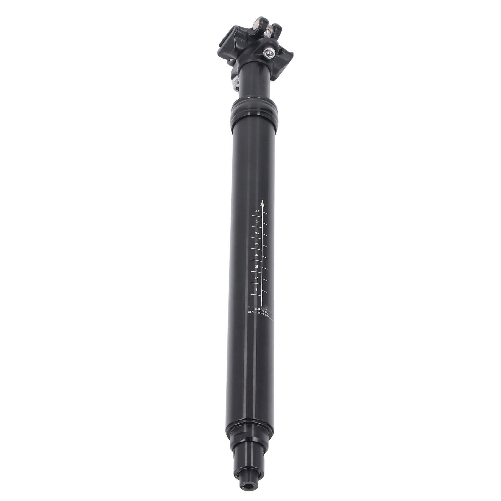 Bike Dropper Seatpost Hydraulic 150mm Travel Remote Lockout 31.6mm Internal Routing Seat Post for Mountain Road Bike
