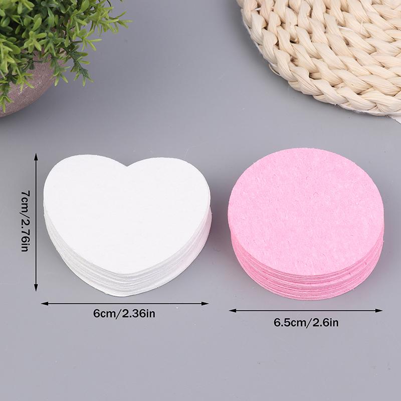 20PCS/Box Compressed Facial Sponges Cosmetic Hydrotherapy Sponge Spa Face Pads For Daily Cleansing Makeup Removal Exfoliation