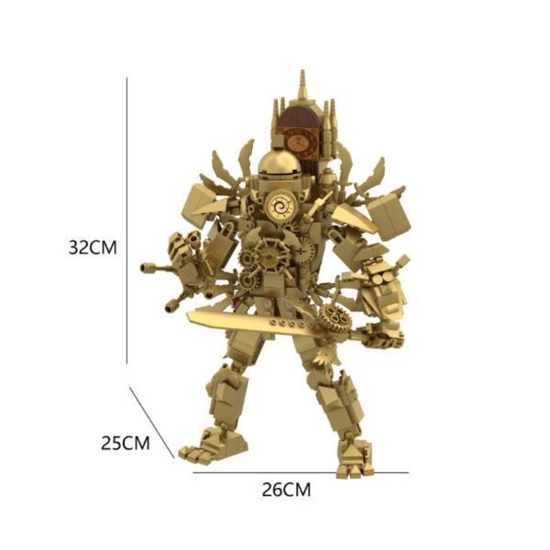 Clockman Skibidi Toylet Game Series Building Blocks Toys Children Gift Festival